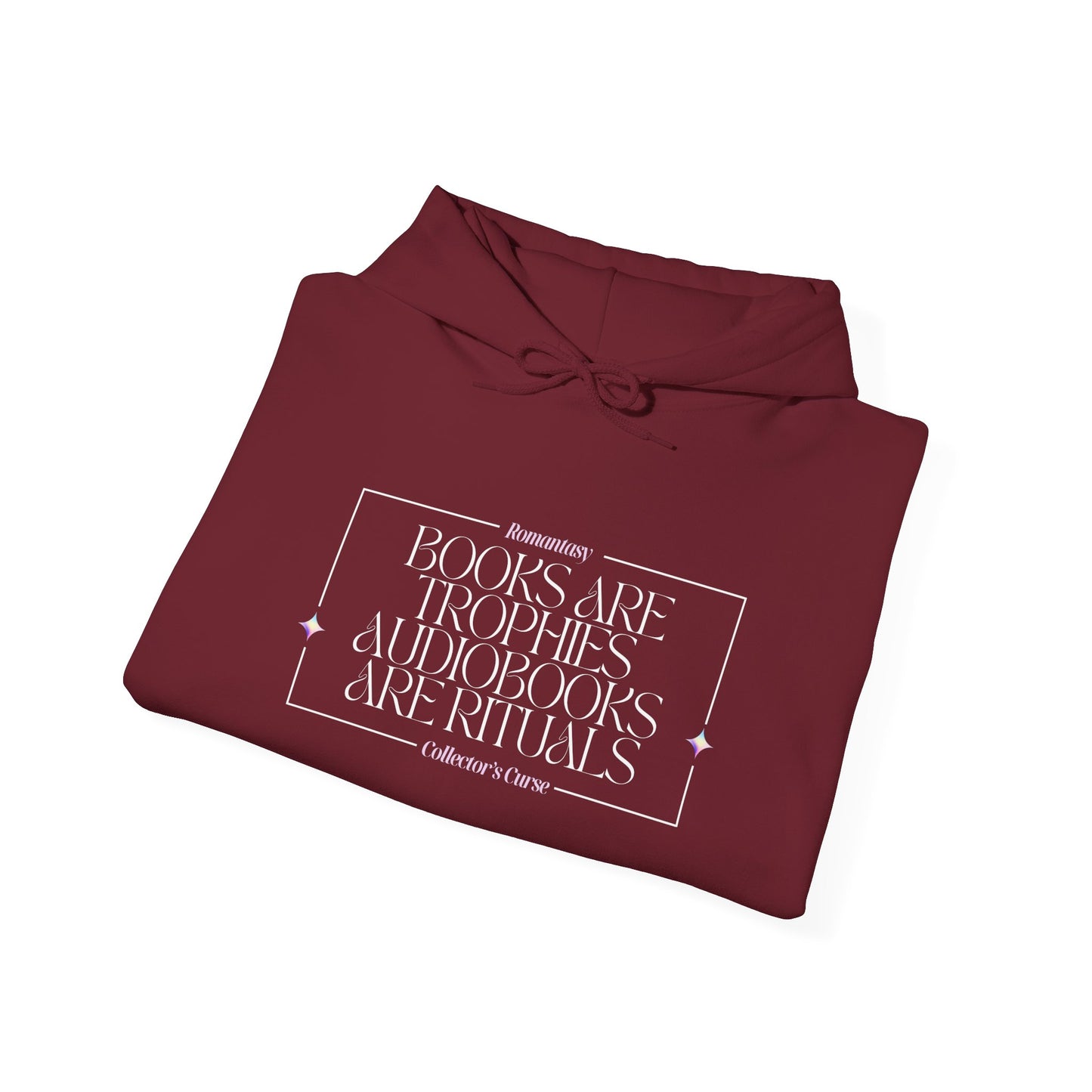 Books Are Trophies, Audiobooks Are Rituals – Hoodie