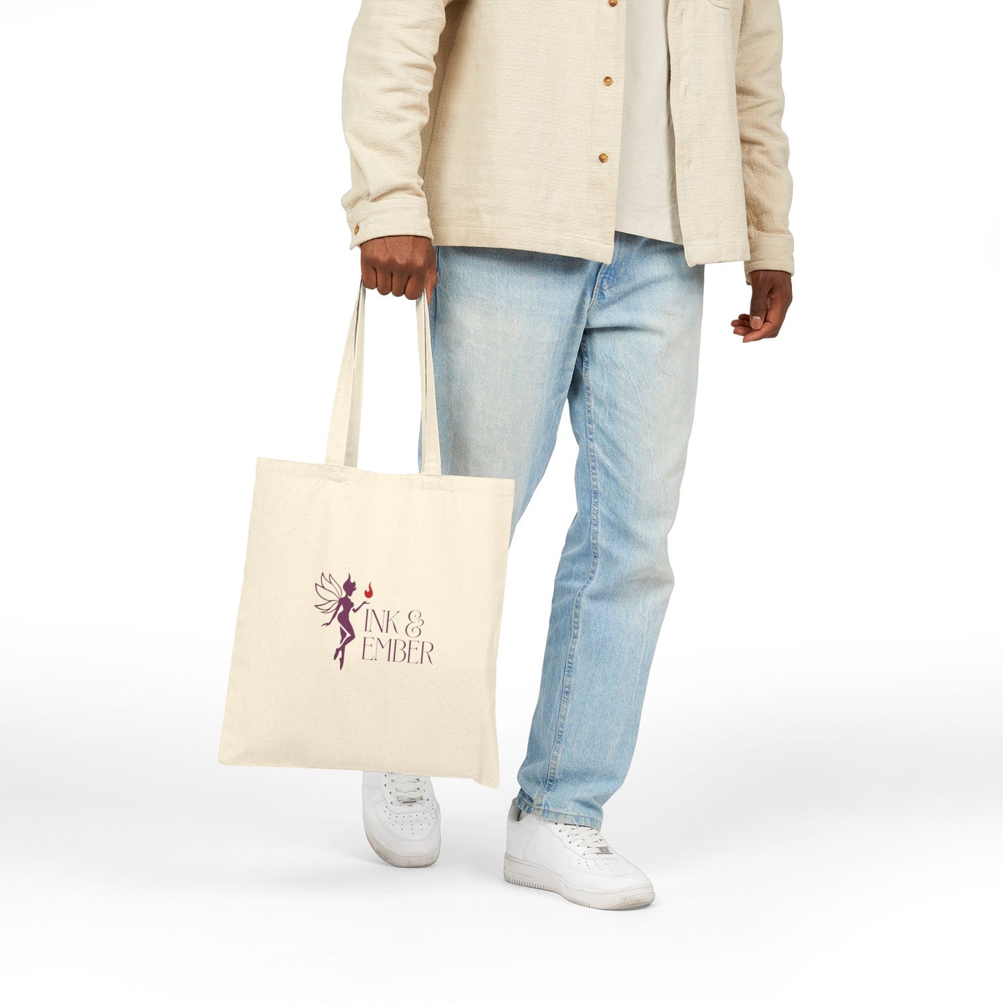 Burning Through Boys One Chapter at a Time – Cotton Canvas Tote